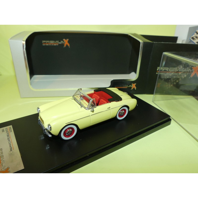 VOLVO P1900 SPORT CONVERTIBLE 1955 Jaune PREMIUM CLASSIXXS PRD372 1:43