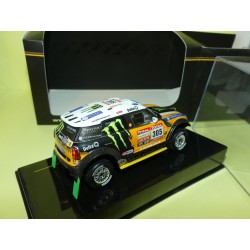 MINI COUNTRYMAN ALL 4 RACING N°305 RALLYE PARIS DAKAR 2012 IXO RAM573P 1:43 2ème
