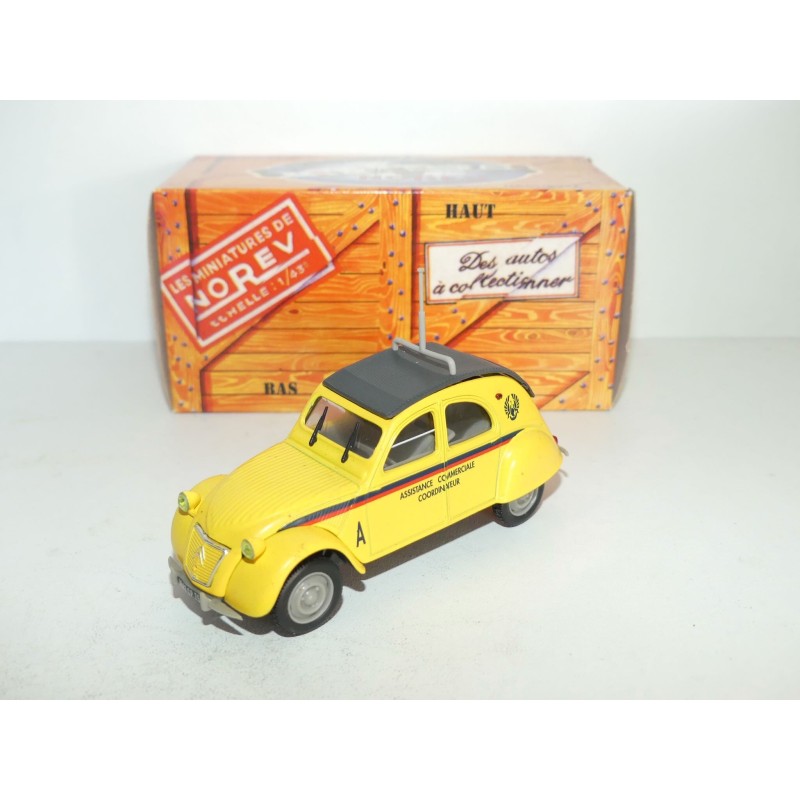 CITROEN 2CV NÂ°025 ASSISTANCE COMMERCIALE 1957 NOREV 1:43 boite carton