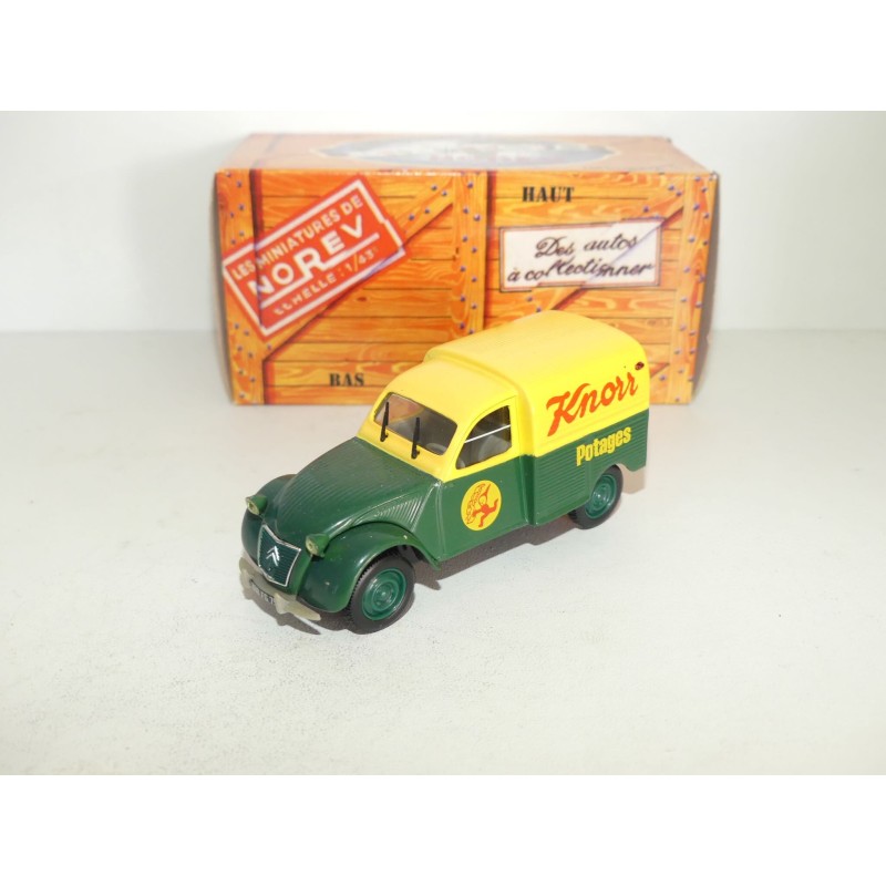 CITROEN 2CV N°034 FOURGONNETTE KNORR NOREV 1:43 boite carton