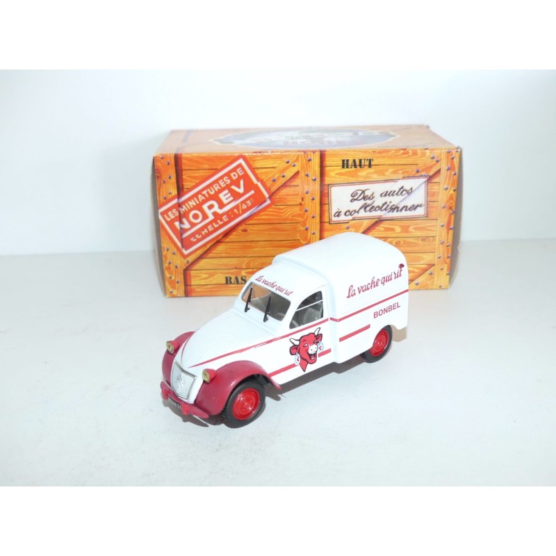CITROEN 2CV N°036 La Vache Qui Rit NOREV 1:43 boite carton