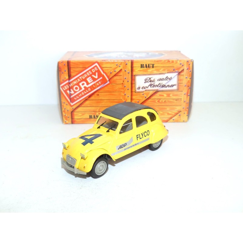 CITROEN 2CV NÂ°045 FLYCO AEROPORT DE PARIS NOREV 1:43 sous coque