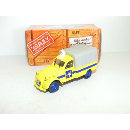 CITROEN 2CV N°052 PICK UP BACHÉE MICHELIN 1954 NOREV 1:43 boite carton