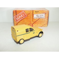 CITROEN 2CV N°065 3CV FOURGONNETTE PTT NOREV 1:43 boite carton