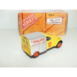 CITROEN 2CV N°067 FOURGONNETTE PHILIPS NOREV 1:43 boite carton