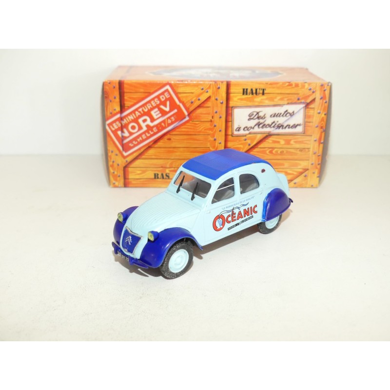 CITROEN 2CV N°077 OCEANIC 1955 NOREV 1:43 boite carton