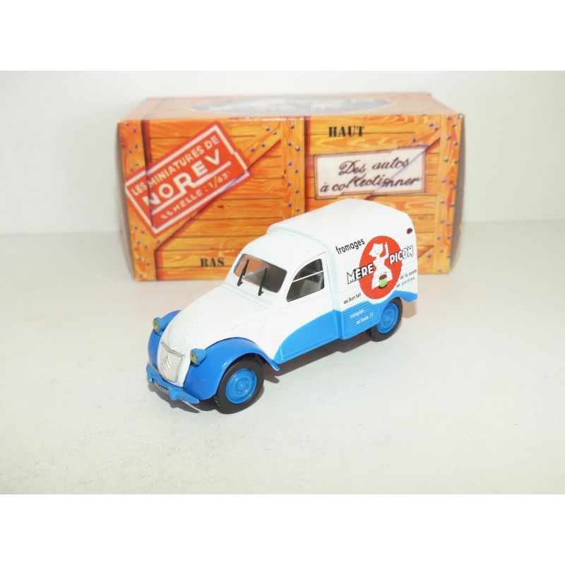 CITROEN 2CV N°080 FOURGONNETTE MERE PICON NOREV 1:43 boite carton