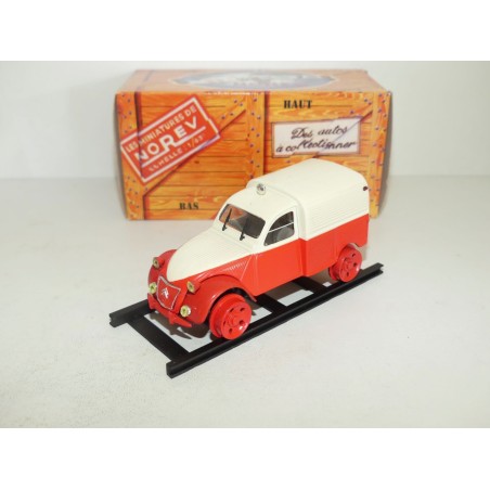 CITROEN 2CV N°088 SUR RAILS NOREV 1:43 boite carton