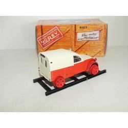 CITROEN 2CV N°088 SUR RAILS NOREV 1:43 boite carton