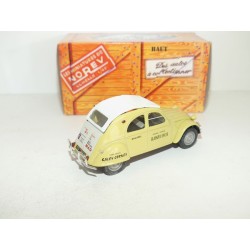 CITROEN 2CV N°090 AZL RAID ALEXANDRE 1961 NOREV 1:43 boite carton