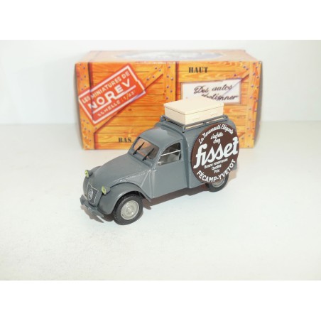 CITROEN 2CV N°093 FOURGONNETTE FISSET  NOREV 1:43 boite carton