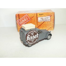 CITROEN 2CV N°093 FOURGONNETTE FISSET  NOREV 1:43 boite carton