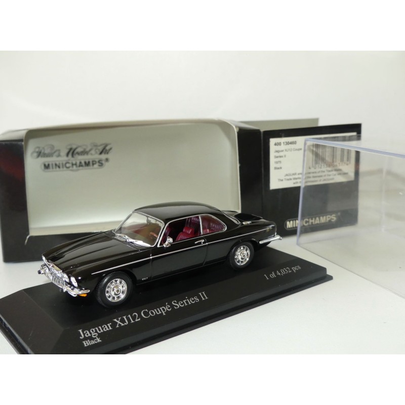 JAGUAR XJ12 COUPE SERIE II 1975 Noir MINICHAMPS 1:43