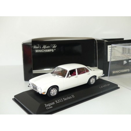 JAGUAR XJ12 SERIE II 1975 Blanc CrÃ¨me MINICHAMPS 1:43