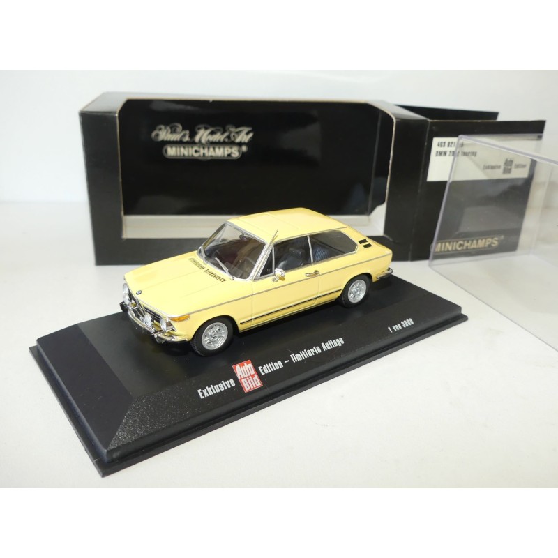 BMW 2002 CABRIOLET Blanc MINICHAMPS 1:43