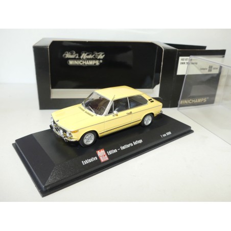 BMW 2002 CABRIOLET Blanc MINICHAMPS 1:43