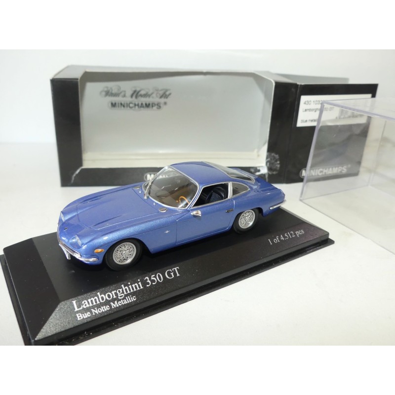 LAMBORGHINI 350 GT Bleu MINICHAMPS 1:43