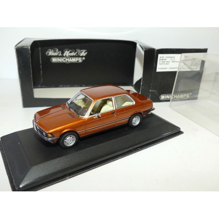 BMW SERIES 3 SALOON E21 1975-83 Copper MINICHAMPS 1:43