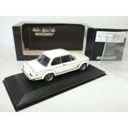 BMW 2002 TURBO 1973-74 Blanc MINICHAMPS 1:43