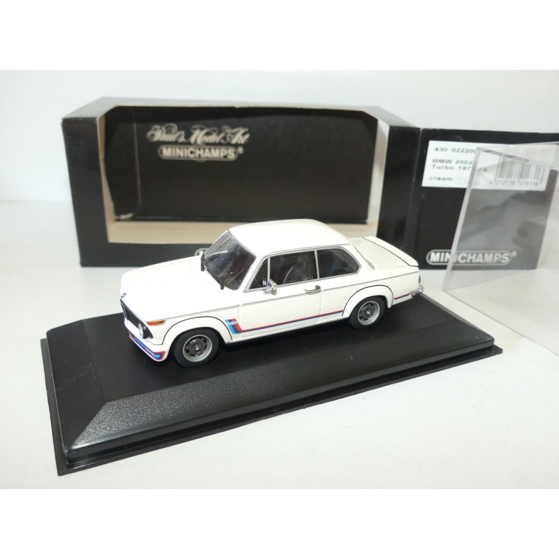 BMW 2002 TURBO 1973-74 Blanc MINICHAMPS 1:43