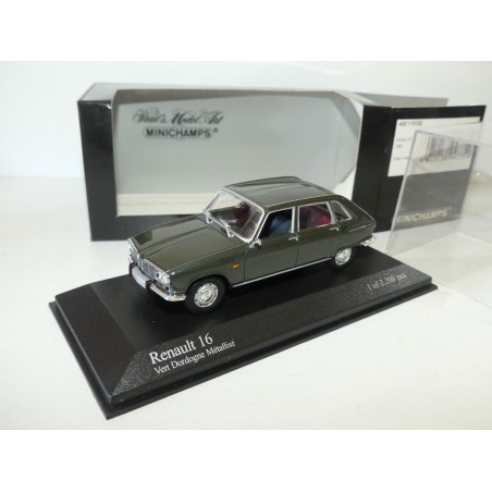 RENAULT 16 1965 Vert MINICHAMPS 1:43