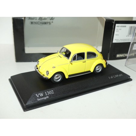 VW COCCINELLE 1302 1970 Jaune MINICHAMPS 1:43