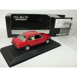 BMW SERIE 3 318 SALOON E21 1975 Rouge MINICHAMPS 1:43