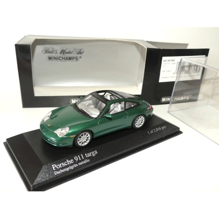 PORSCHE 911 TARGA 996 2001 Vert MINICHAMPS 1:43