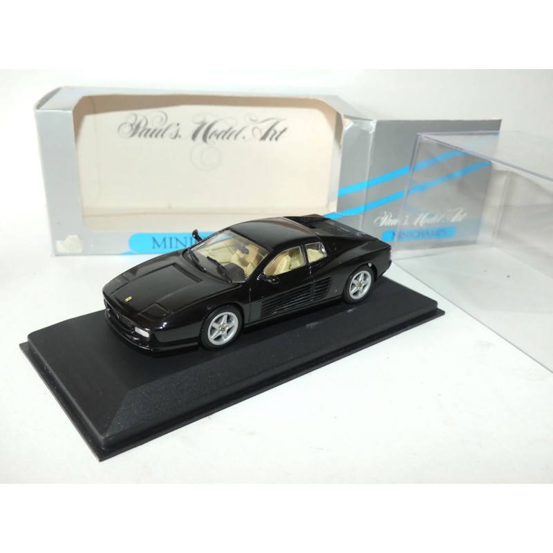 FERRARI 512 TR Noir MINICHAMPS 1:43