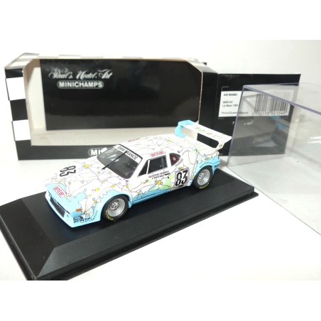 BMW M1 N°83 LE MANS 1980 MINICHAMPS 1:43