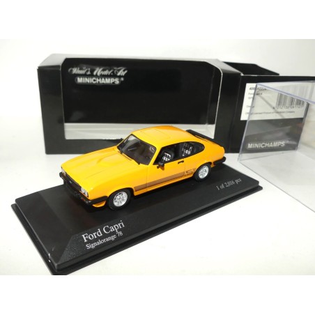 FORD CAPRI III 1979 Orange MINICHAMPS 1:43