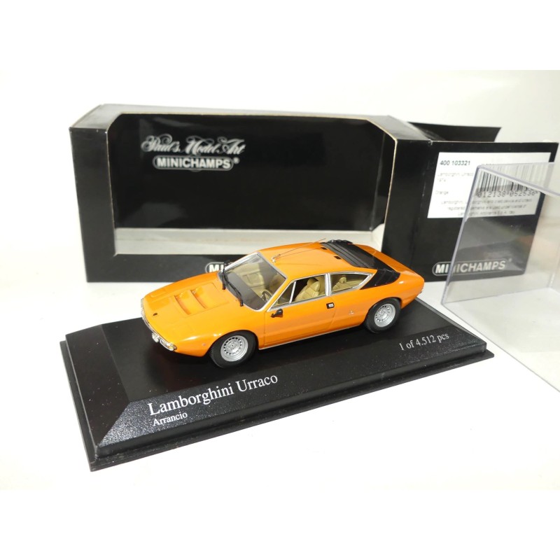LAMBORGHINI URRACO 1974 Orange MINICHAMPS 1:43