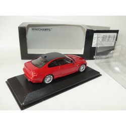 BMW M3 E92 2008 Rouge Toit Carbone MINICHAMPS 1:43 imperfection