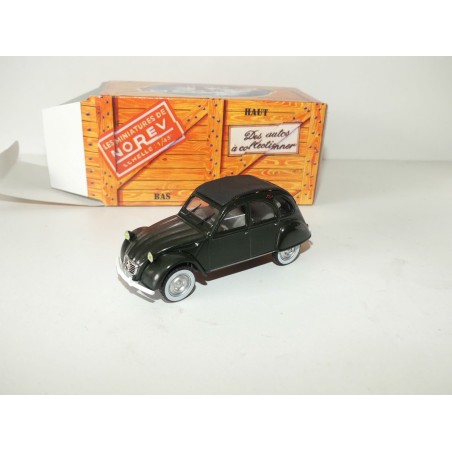 CITROEN 2CV N°083 GUARDIA CIVIL 1966 Noir NOREV 1:43 boite carton
