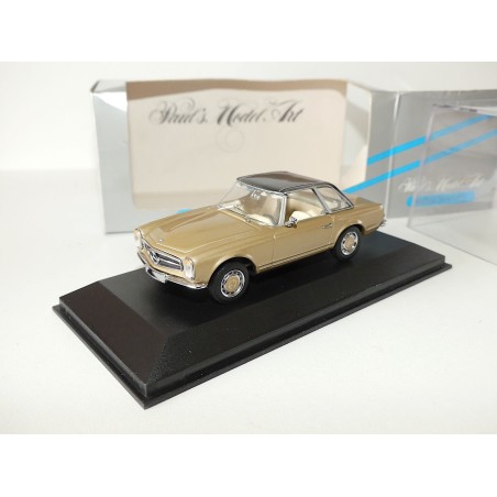 MERCEDES 280 SL PAGODE Gold MINICHAMPS 1:43
