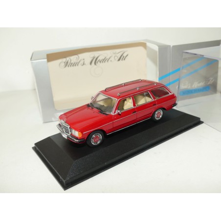 MERCEDES 200 T BREAK W123 Rouge MINICHAMPS 1:43