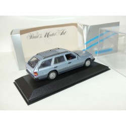 MERCEDES CLASSE E 230 TE BREAK W124 1991 Bleu MINICHAMPS 1:43