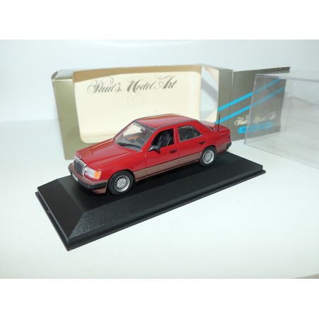 MERCEDES CLASSE E 300 D TURBO W124 Rouge MINICHAMPS 1:43