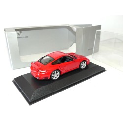 PORSCHE 911 TURBO 997 Rouge MINICHAMPS 1:43