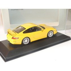 PORSCHE 911 GT3 997 Jaune MINICHAMPS 1:43