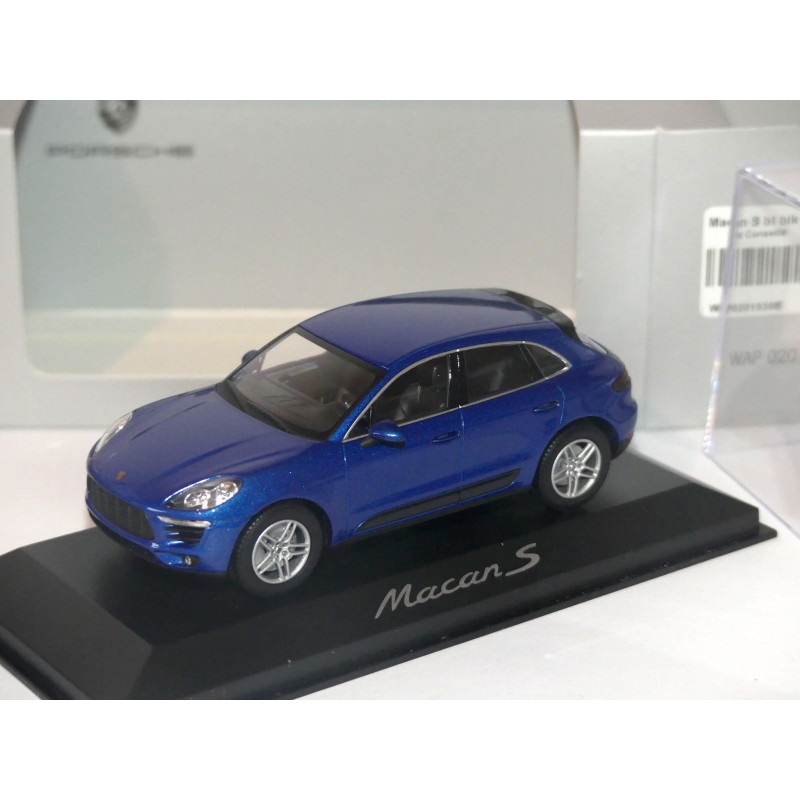 PORSCHE MACAN S Bleu MINICHAMPS 1:43