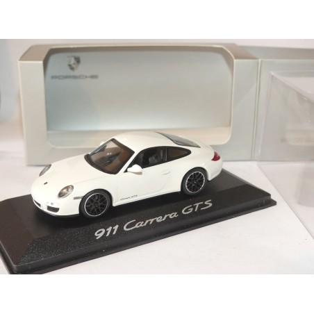 PORSCHE 911 CARRERA GTS 997 Blanc MINICHAMPS 1:43