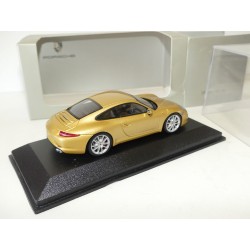 PORSCHE 911 CARRERA S 991 2012 Gold MINICHAMPS 1:43