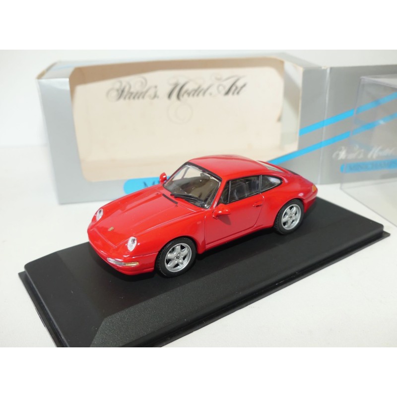 PORSCHE 911 CARRERA 993 1993 Rouge MINICHAMPS 1:43