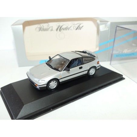 HONDA CR-X 1989 Gris MINICHAMPS 1:43