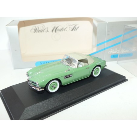 BMW 507 CABRIOLET CAPOTE Vert MINICHAMPS 1:43