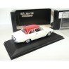 FORD TAUNUS SALOON 1960 Blanc et Toit Rouge MINICHAMPS 1:43