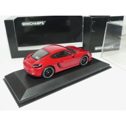PORSCHE CAYMAN GTS Rouge MINICHAMPS 1:43
