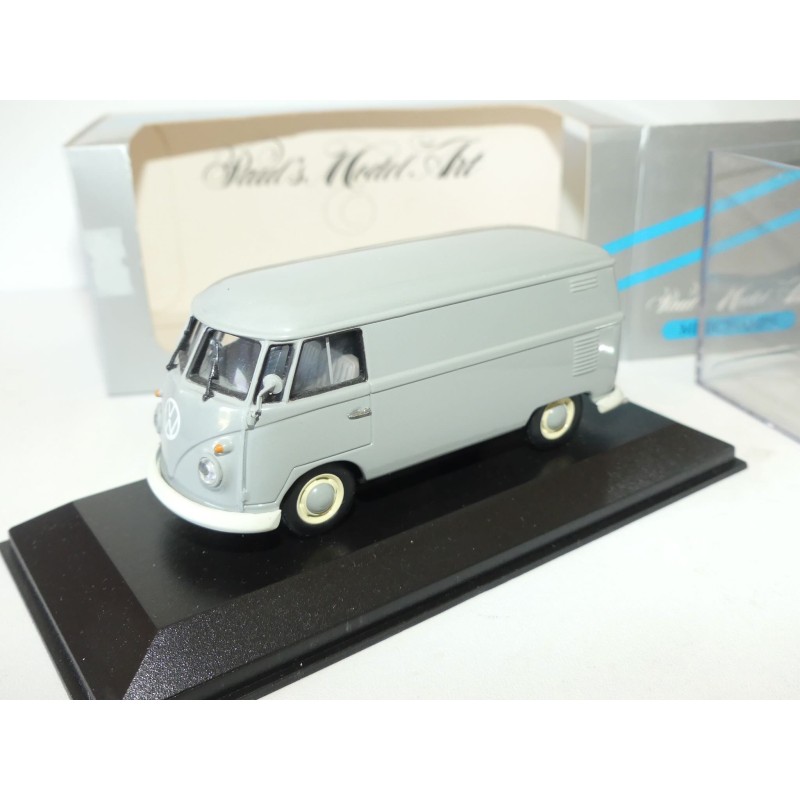 VW COMBI DELIVERY VAN Gris MINICHAMPS 1:43