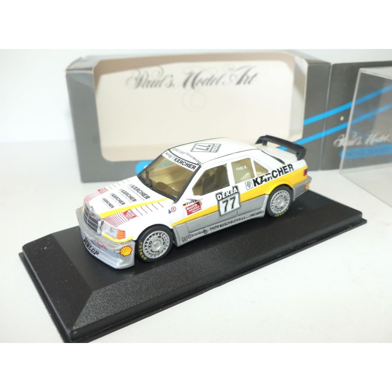 MERCEDES 190 E EVO 1 DTM 1990 N°77 FRITZ MINICHAMPS 1:43